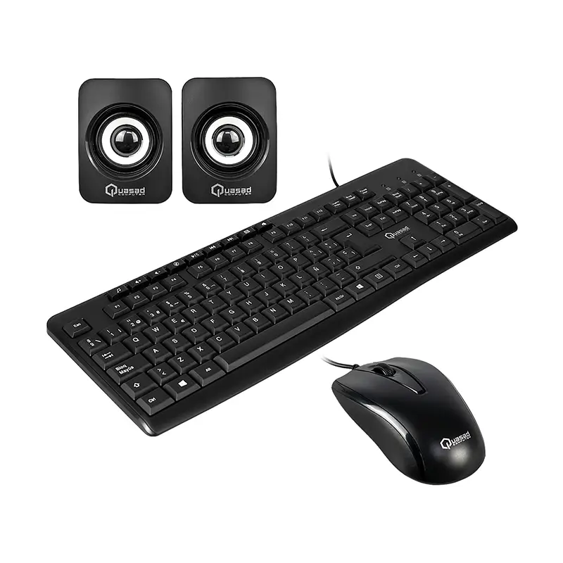 Combo: Teclado, Mouse y parlantes