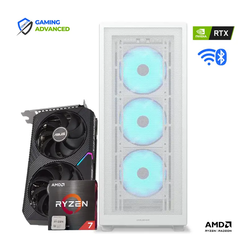 PC Gamer AMD Ryzen 7 5800XT con RTX 3060