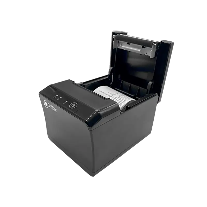 3NSTAR RPT004 con cubierta abierta mostrando carga drop-in del rollo térmico de 80 mm