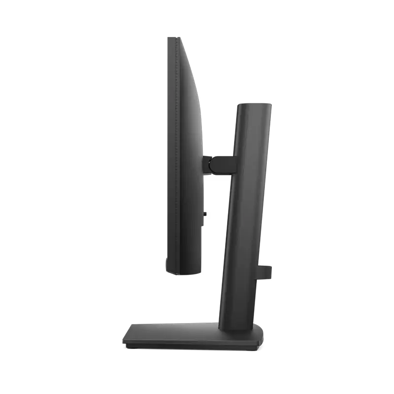 Vista lateral del Dell Pro 22 E2225HSM mostrando grosor slim, soporte VESA 100 y diseño profesional