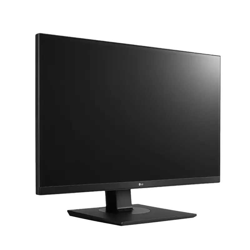 Monitor médico LG 27HJ713C-B 27 pulgadas frente izquierda altura regulable negro