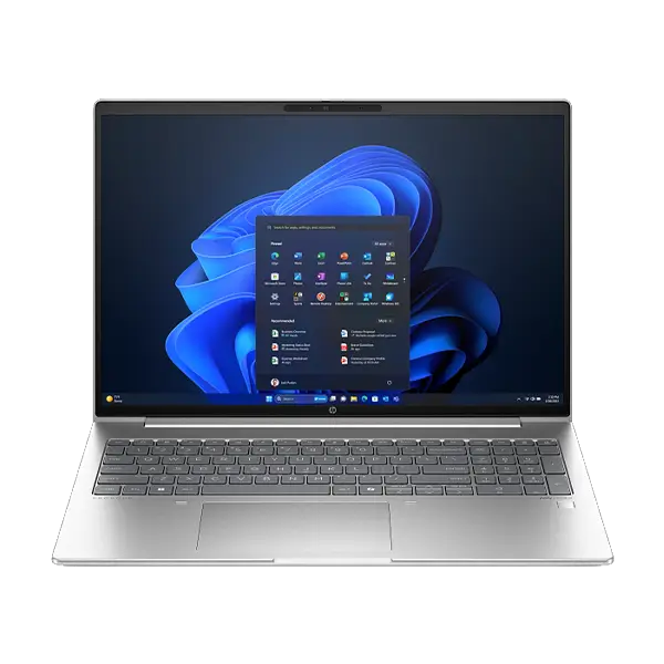 Maximiza tu productividad con el HP ProBook 460 G11 A27NTLT: pantalla 16" Full HD, Intel Core Ultra 5, 16 GB DDR5 y SSD 1 TB con teclado numérico.
PROBOOK 460 G11 16 PULG A27NTLT abierta de frente: pantalla 16" WUXGA, Intel Core Ultra 5, teclado HP Premium con numérico y lector de huellas