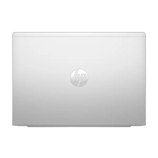 Lleva el rendimiento donde quieras: el cover del ProBook 460 G11 A27NTLT es ultraligero, robusto y lista para la oficina o viajes.
Tapa trasera del HP ProBook 460 G11 A27NTLT en color plateado de 16" y logo HP, diseño profesional y ligero 1,74 kg