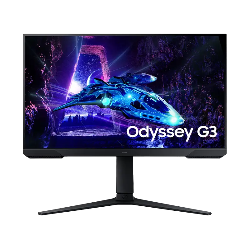 Monitor Samsung Odyssey G3 24" pulgadas frente VA FHD 180 Hz negro